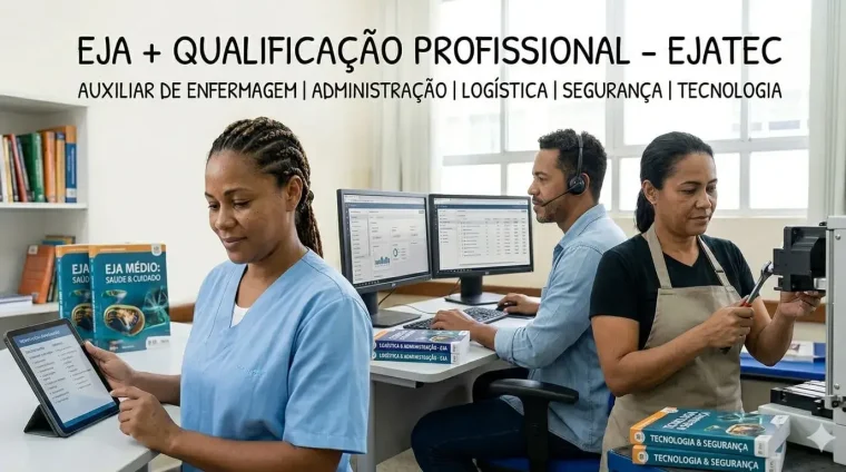 eja-qualificacao-profissional EJA + Qualificação Profissional.