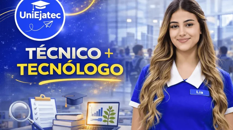 Lia-tecnico-tecnologo-faculdade Curso Técnico + Teclólogo