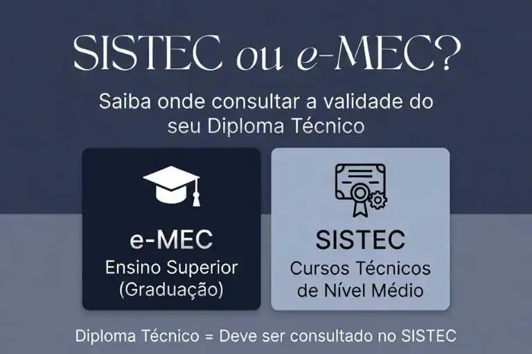 Sistec e E-Mec Valide seu Diploma no lugar certo