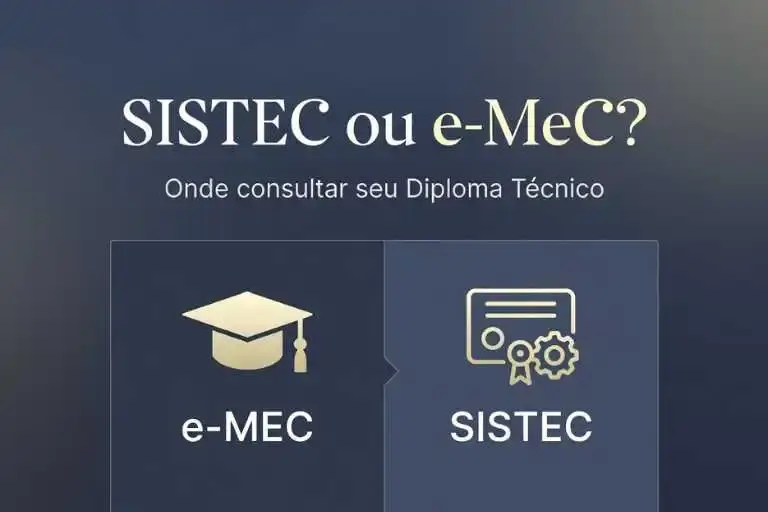 Sistec e E-Mec Saiba onde você deve consultar o seu diploma.
