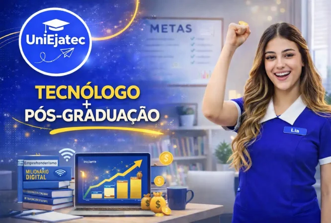 tecnólogo + pós-graduação - combo upgrade